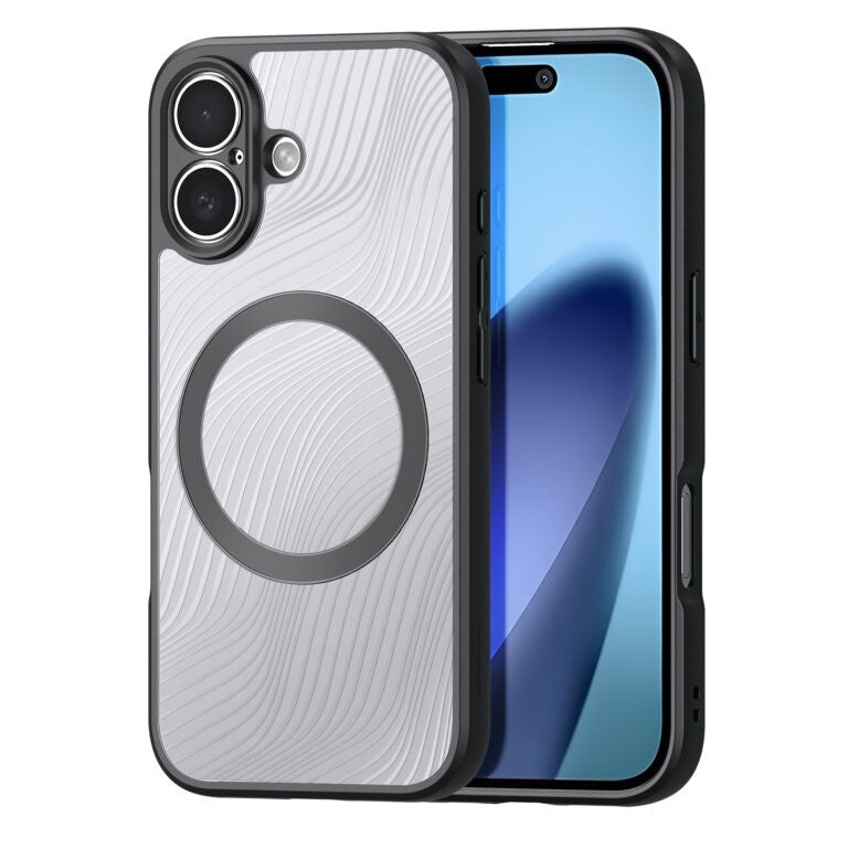 Ümbris Dux Ducis Aimo Mag iPhone 17 (läbipaistev / must)