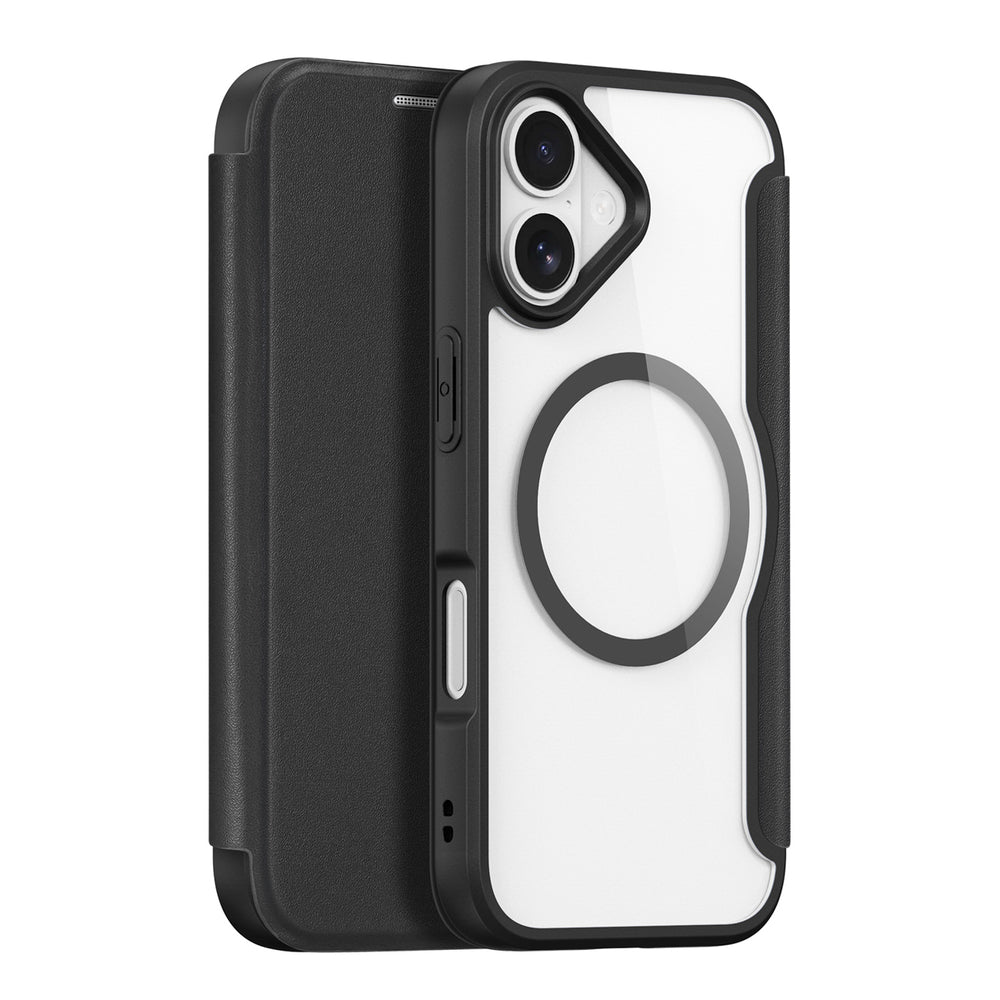 Ümbris kaanega Dux Ducis Skin X Pro iPhone 17 (must)