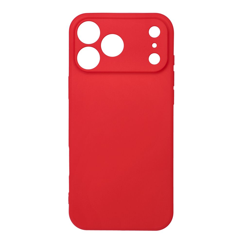 Silikoon SOFT Case iPhone 17 Pro Max (punane)