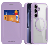 Ümbris kaanega Dux Ducis Skin X Pro Samsung S25 Plus (lilla)