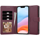 Ümbris kaanega Fancy Wallet Samsung A356 A35 5G (viinamari)