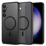 Ümbris Reach Matte MagSafe Samsung S24 (läbipaistev / must)