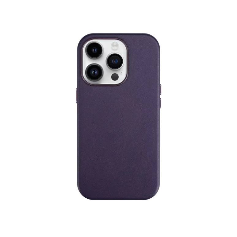 Ümbris Mag Leather Apple iPhone 15 Pro Max (lilla)