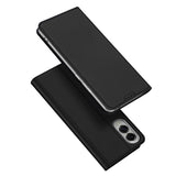 Ümbris kaanega Dux Ducis Skin X Pro Samsung S25 Edge (must)