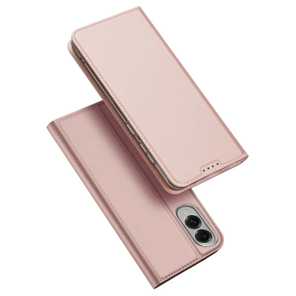 Ümbris kaanega Dux Ducis Skin X Pro Samsung S25 Edge (roosakuld)