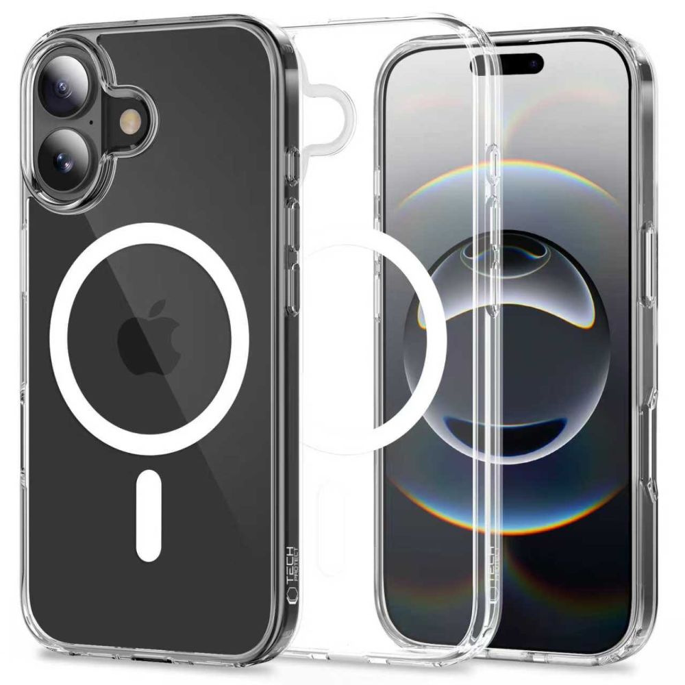 Ümbris Tech-Protect FlexAir Hybrid MagSafe iPhone 17 (läbipaistev)