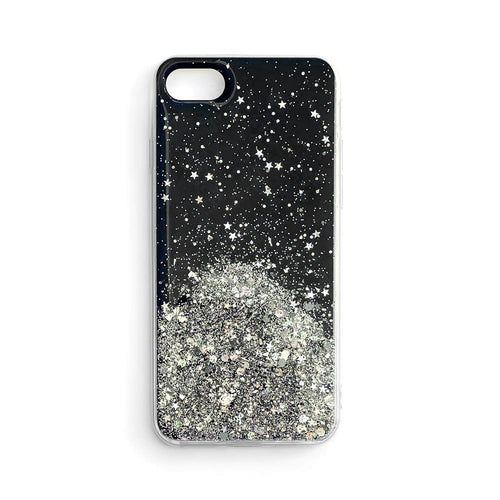 Wozinsky Star Glitter Ümbris iPhone 12 mini (must)