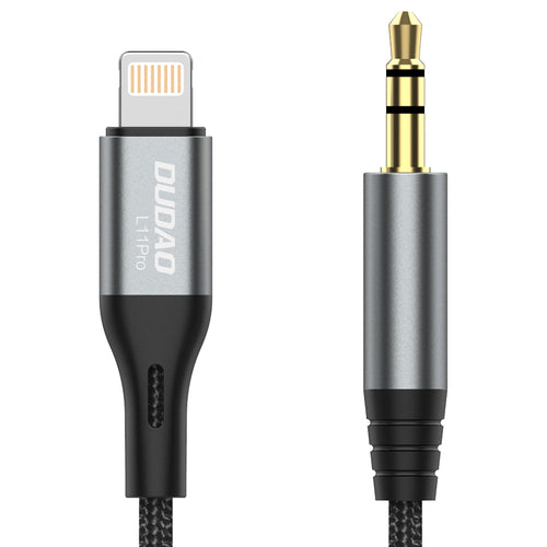 AUX kaabel Dudao 3.5mm-Lightning (must)