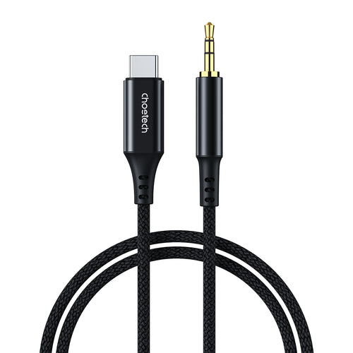 AUX Kaabel Choetech AUX006 Type C - 3,5 mm (must)