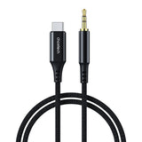 AUX Kaabel Choetech AUX006 Type C - 3,5 mm (must)