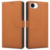 Ümbris kaanega Fancy Wallet Samsung A36 5G (pruun)