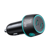 Autolaadija Joyroom JR-CCN02 / 2xType-C 70W (must)