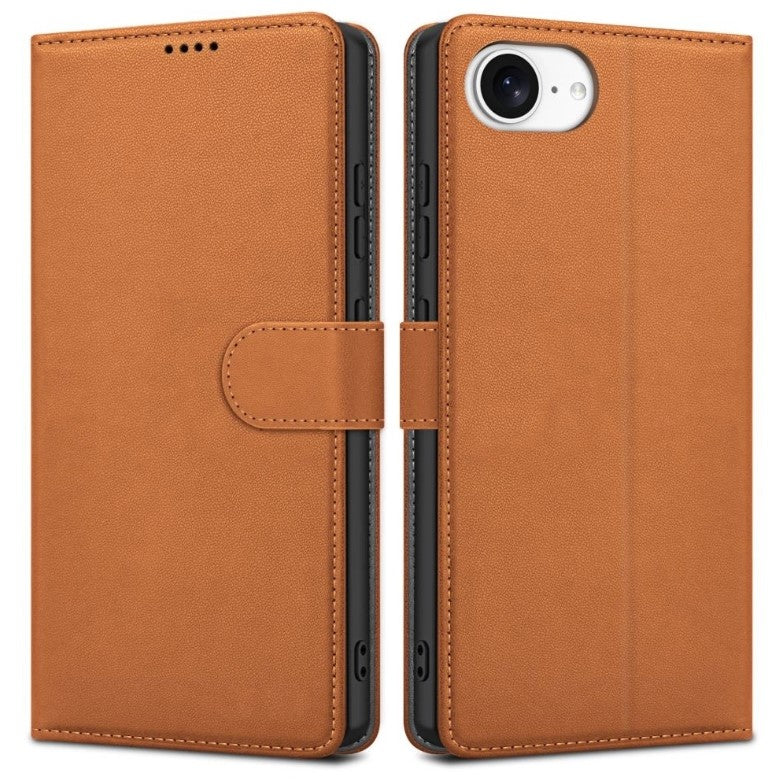 Ümbris kaanega Fancy Wallet Samsung A53 5G (pruun)
