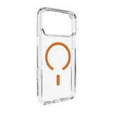 Ümbris Puro Lite MagSafe iPhone 17 Pro (läbipaistev / oranž)