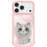 Ümbris Nimmy Fashion Cat iPhone 17 Pro Max (roosa)