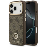 Guess MagSafe Ümbris GUHMP17LP4GRMDEW iPhone 17 Pro (pruun)
