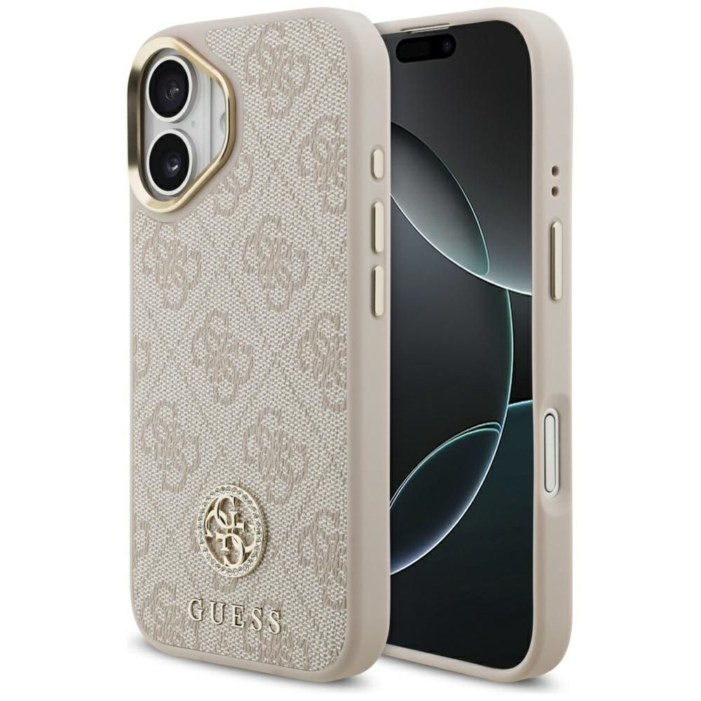 Guess MagSafe Ümbris GUHMP17SP4GRMDEP  iPhone 17 (roosa)
