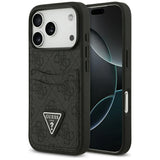 Guess Ümbris kaarditaskuga GUHCP17LP4TPK iPhone 17 Pro (must)
