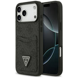Guess Ümbris kaarditaskuga GUHCP17XP4TPK iPhone 17 Pro Max (must)