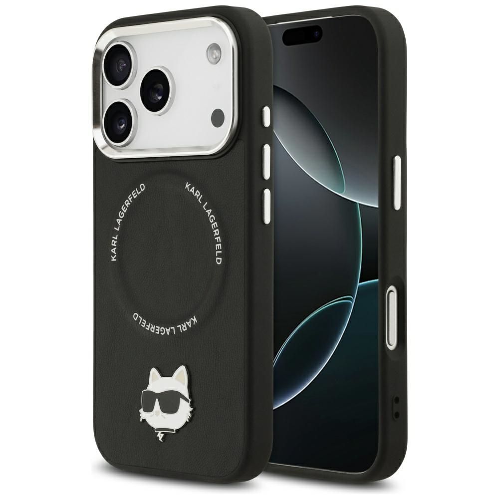 Karl Lagerfeld MagSafe Ümbris KLHMP17XPSMLRCHK  Iphone 17 Pro Max (must)