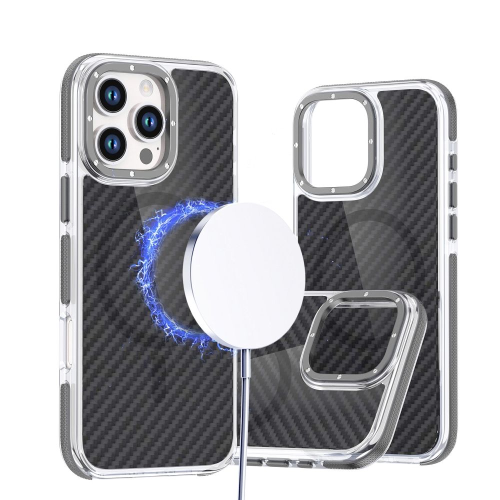 Ümbris Fiber Magnetic Case iPhone 16 Pro Max (hall)