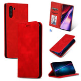 Ümbris kaanega "Business Style" Samsung A17 (punane)