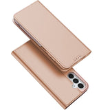 Ümbris kaanega Dux Ducis "Skin Pro" Samsung A17 (roosa-kuld)