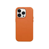 Ümbris Mag Leather Apple iPhone 15 Pro (orange)