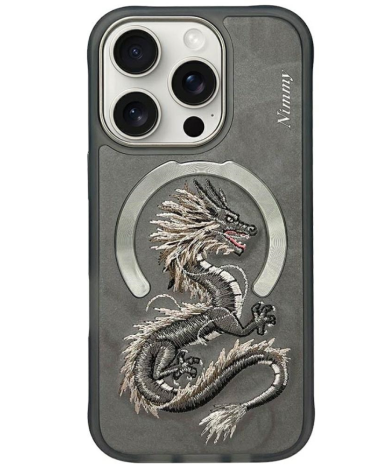 Ümbris Nimmy Dragon MagSafe iPhone 16 (hall)