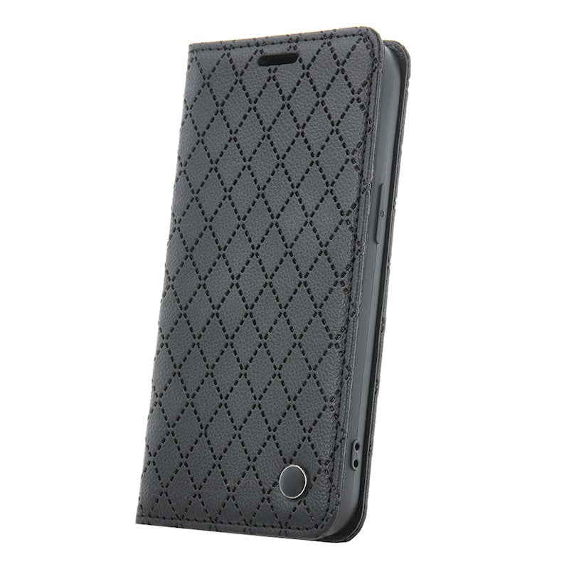 Ümbris kaanega Smart Caro Samsung A13 4G (must)