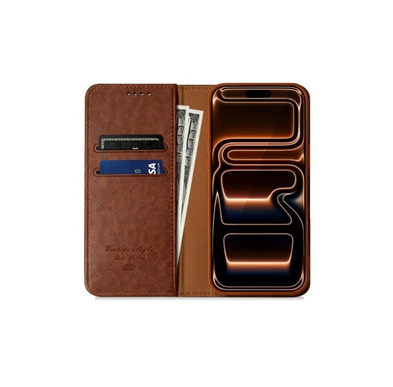 Ümbris kaanega HDD Clasp Wallet Case Samsung A135 A13 4G (must)