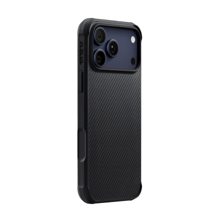 Ümbris Pitaka Aramid ProGuard iPhone 17 Pro (must/hall)