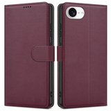 Ümbris kaanega Fancy Wallet Xiaomi Redmi 15С 4G (viinamari)