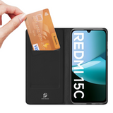 Ümbris kaanega Dux Ducis Skin Pro Xiaomi Redmi 15C 4G (must)