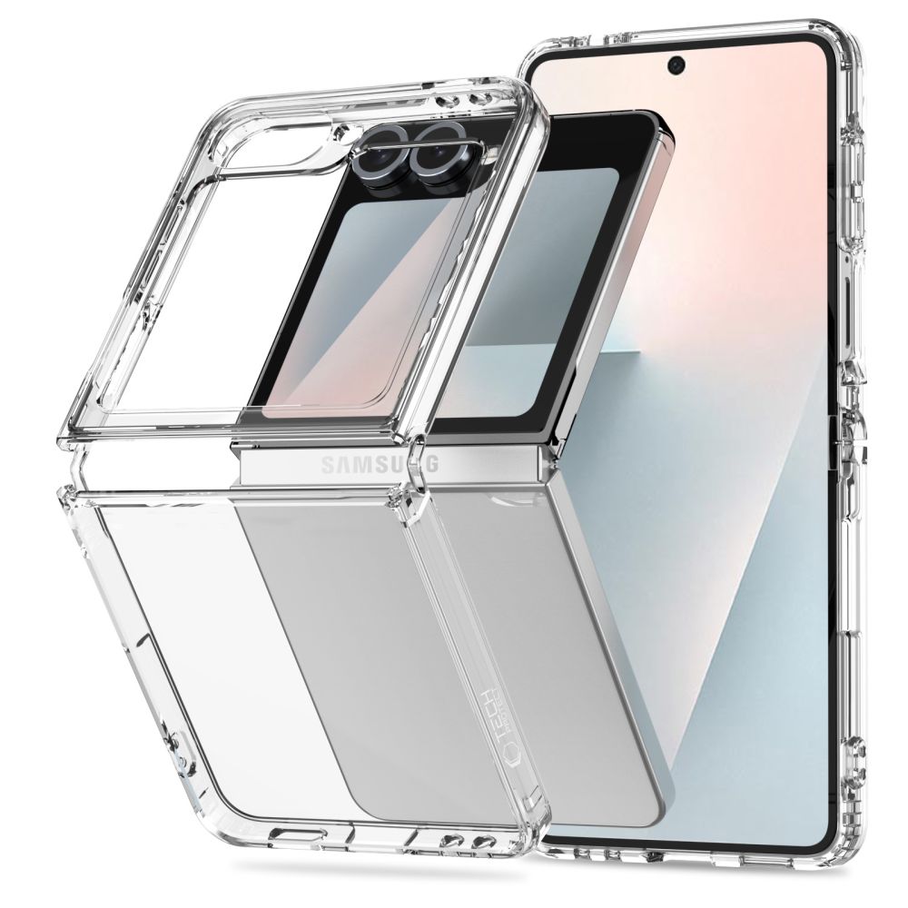 Ümbris FlexAir Hybrid Samsung Galaxy Z Flip 6 / 7 FE (läbipaistev)