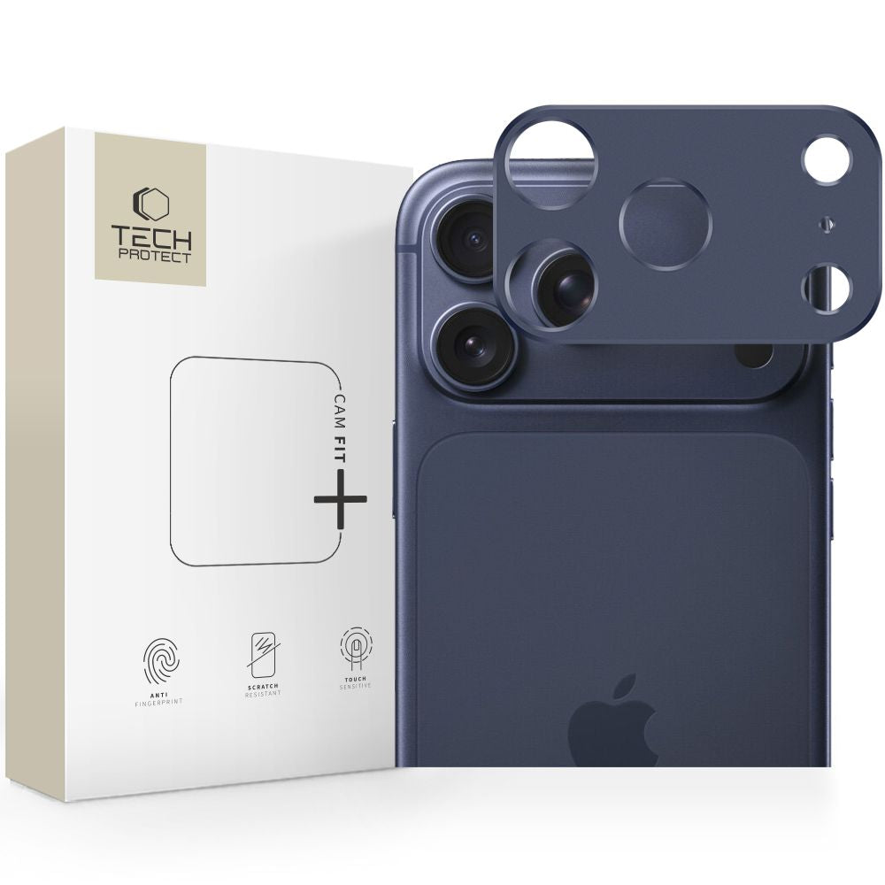 Kaameraäärise kaitse Camalloy tagakaamerale iPhone 17 Pro (sinine)