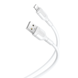 Juhe XO NB212 USB - Lightning 2,1A 1M (valge)