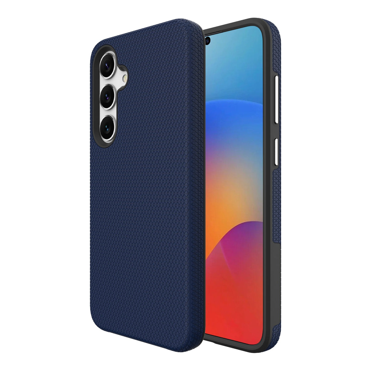 Ümbris Perfectionists Triangle Case Samsung G991 S21 5G  (tumesinine)
