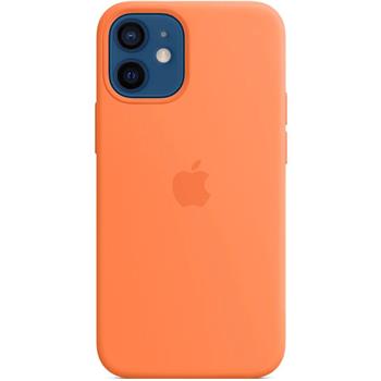 Ümbris Apple Silicone MagSafe iPhone 12 Mini (oranž)