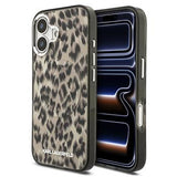 Karl Lagerfeld IML Leopard Pattern MagSafe Case for iPhone 17 (must)
