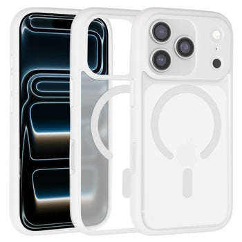 Ümbris Liavec Soft Mag Apple iPhone 17 Pro Max (valge)