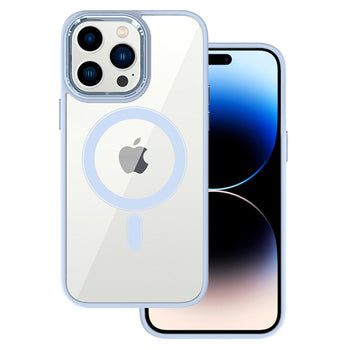 Ümbris Tel Protect Clear MagSafe Apple iPhone 11 Pro Max (läbipaistev/helesinine)