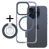 Ümbris AmazingThing Titan Pro Grip Ring Magsafe Apple iPhone 15 Pro (tumesinine)