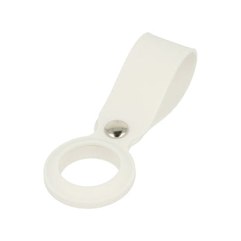 Airtag Võtmehoidja Silicone Loop (valge)