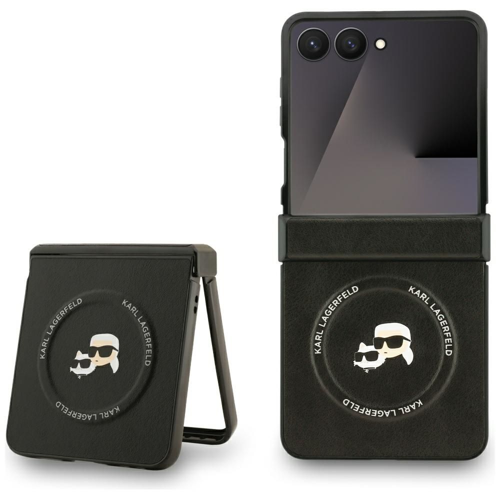 Karl Lagerfeld MagSafe Ümbris KLHMZF7PSMLRKCK Samsung Z Flip7 (must)