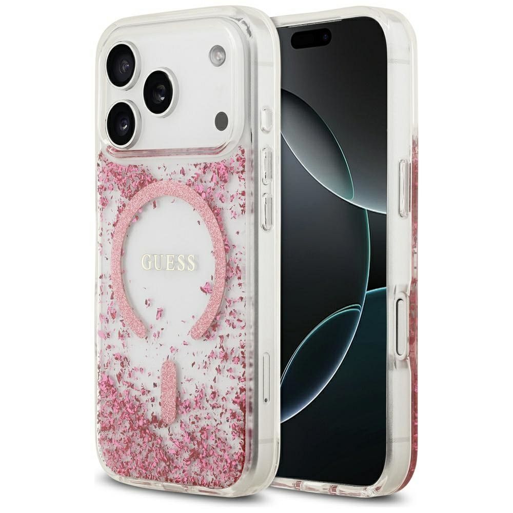 Guess MagSafe Ümbris GUHMP17LRGRGEP iPhone 17 Pro (roosa)