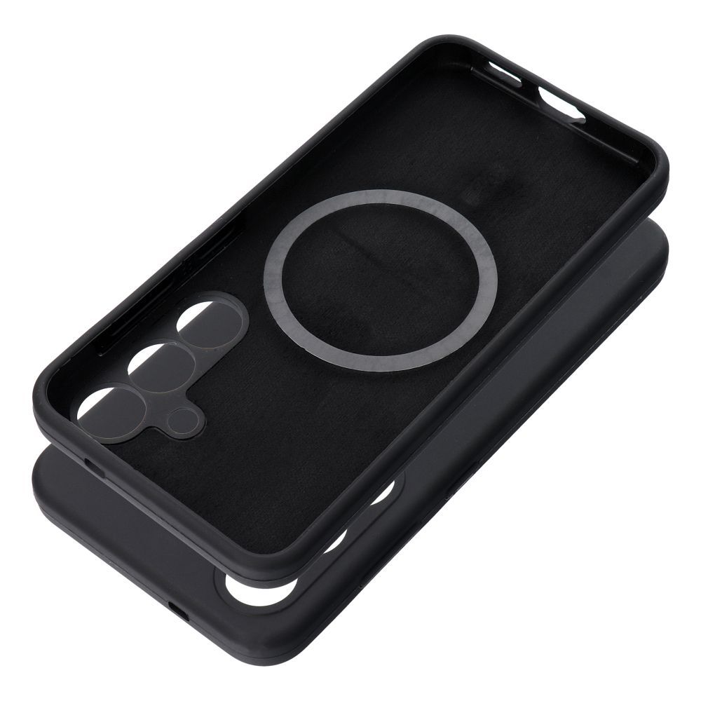 Ümbris Silicone 2mm MagSafe Samsung S26 Plus (must)
