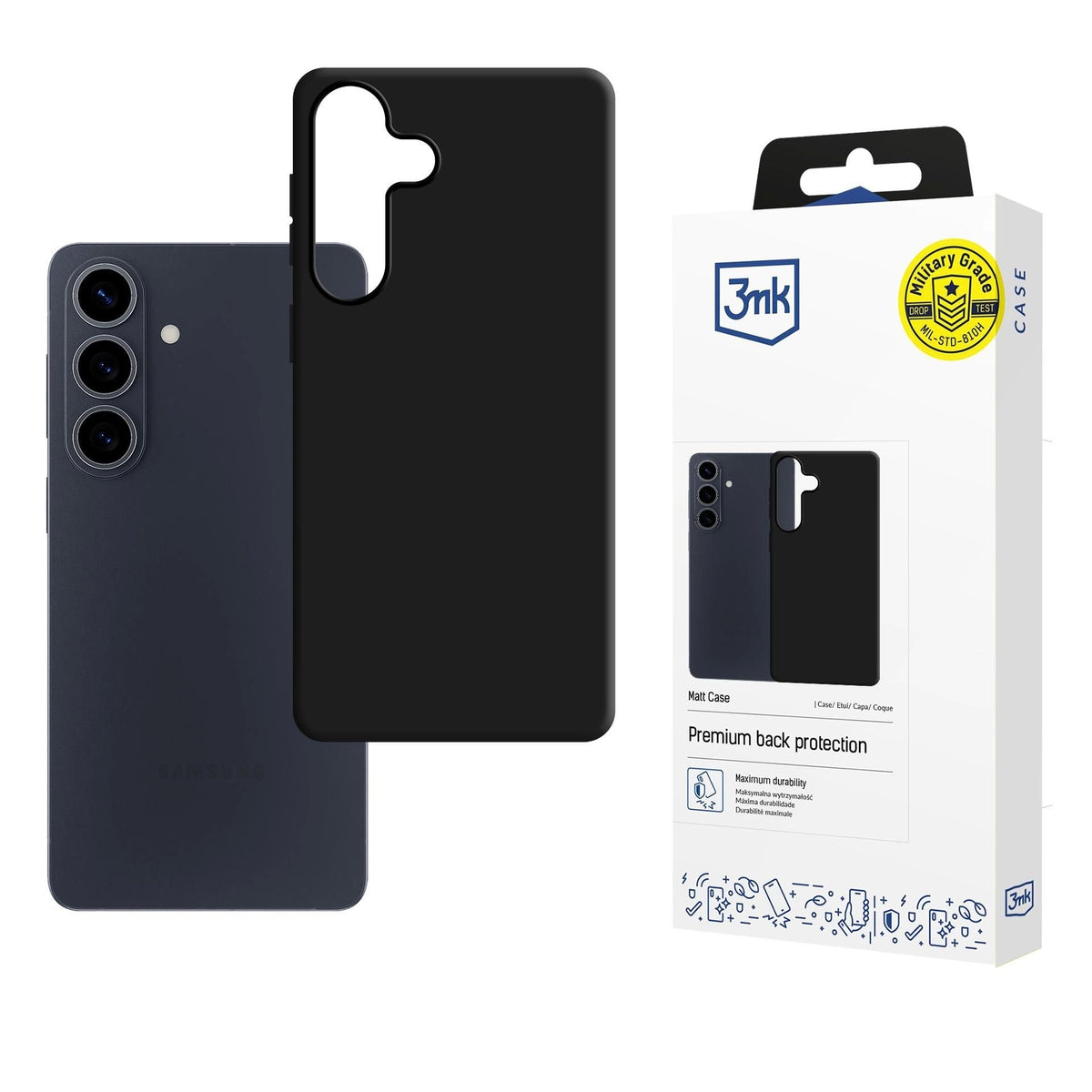 Silikoon 3mk Matt Case Samsung S948 S26 Ultra (must)