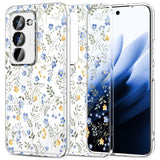 Ümbris Tech-Protect FlexAir Xiaomi Redmi 15 4G / 5G (läbipaistev / lilled)