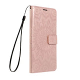 Ümbris kaanega Mezzo Book Xiaomi Redmi Note 15 5G (roosa kuldne)